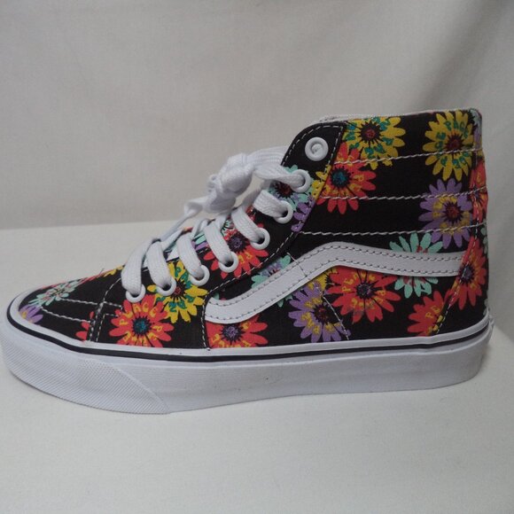 VANS Floral High-Top Sneakers - Retro Converse - Picture 3 of 13